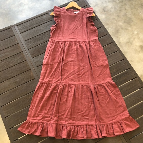 UNIVERSAL THREAD 🎯 Sleeveless Tiered Ruffle Dress - Picture 3 of 10